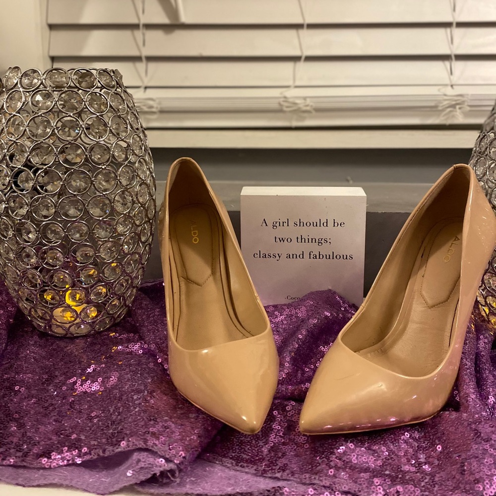 Aldo Nude Stessy heels
